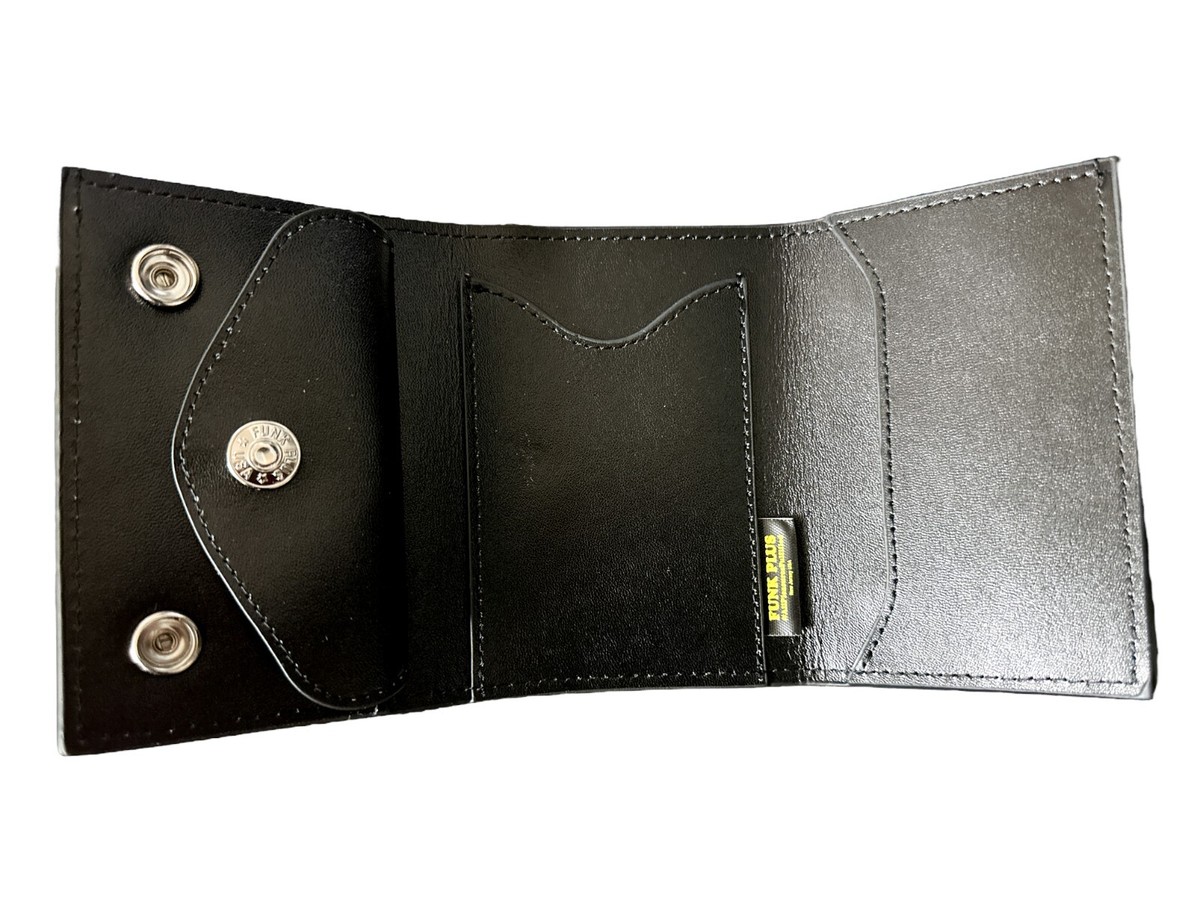 Leopard Tri Fold Biker wallet 12