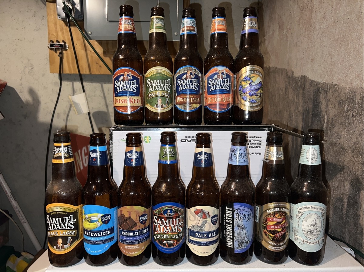 Choose One Samuel Adams Black Beer bottle Bock Imperial Stout