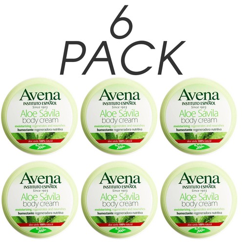 Instituto Espanol Avena Aloe Vera Body Cream. Moisturizer. 6.7 fl.oz