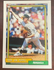 1992 Topps #142 Todd Van Poppel Oakland Athletics