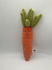 Jellycat Vivacious Vegtable Carrot soft plush- NO TAGS preowned collectable