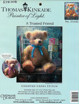 Stickpackung von Candamar   # A Trusted Friend,  ein Motiv von Thomas Kinkade