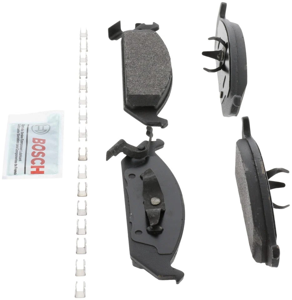 Pastillas de freno semimetálicas Bosch con herrajes delanteras para Chrysler Cirrus 1995-2000 Foto 4 de 4