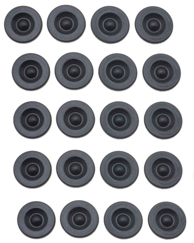 Rubber Grease Plugs 20PK – Compatible with Dexter EZ Lube Trailer Axles Dust Cap