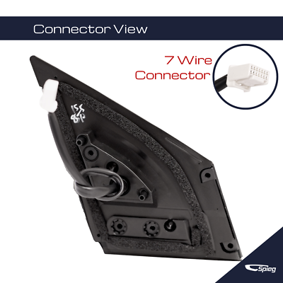 2013-2015 Toyota RAV4 Gloss Black 9-Wires Power + Signal + Heated