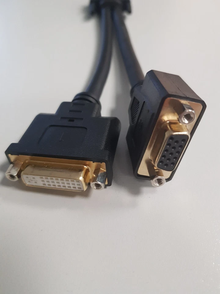 Startech DMS Kabel DMSDVIVGA 1 8" LFH 59 männlich zu weiblich DVI I VGA DMS 59 - Bild 3 von 4