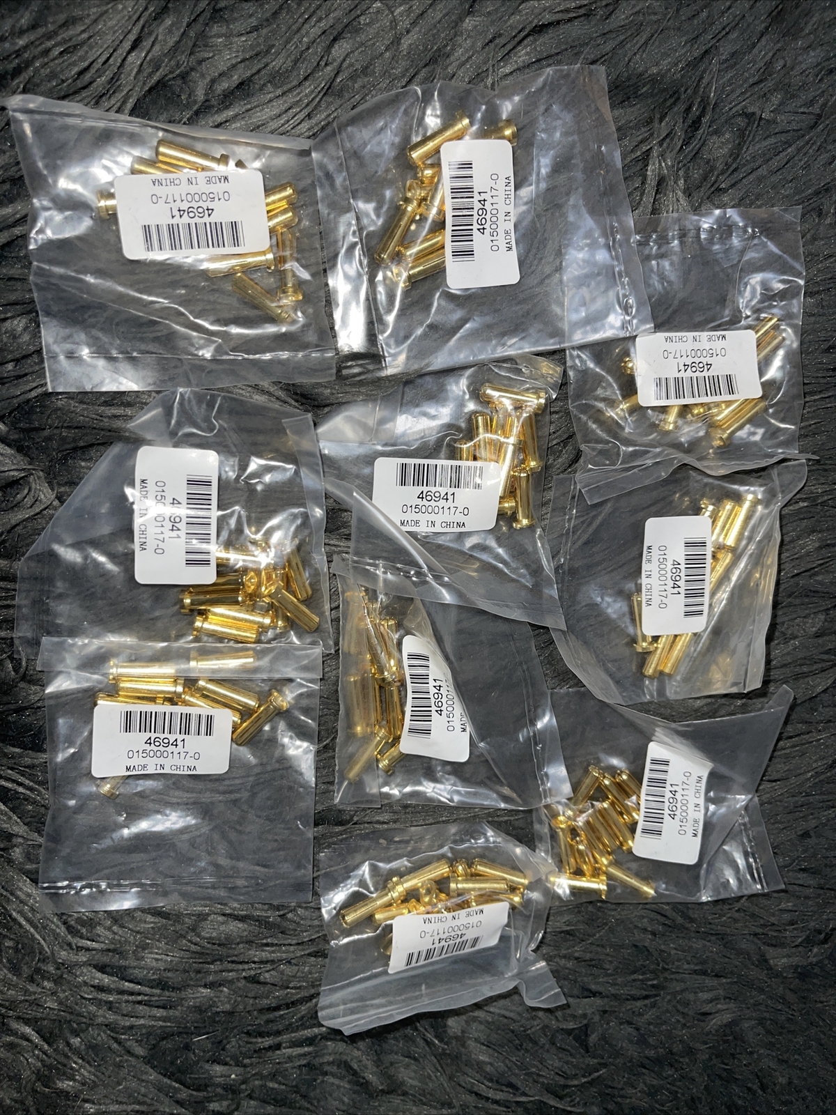 Spring Connector Gold 5mm Male Gold Plated Spring Connector - Low Profile (100 pices ) | eBay