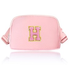 Belt Bag for WomenInitial Fanny Pack for Girls Fanny Packs for Women Birthday...