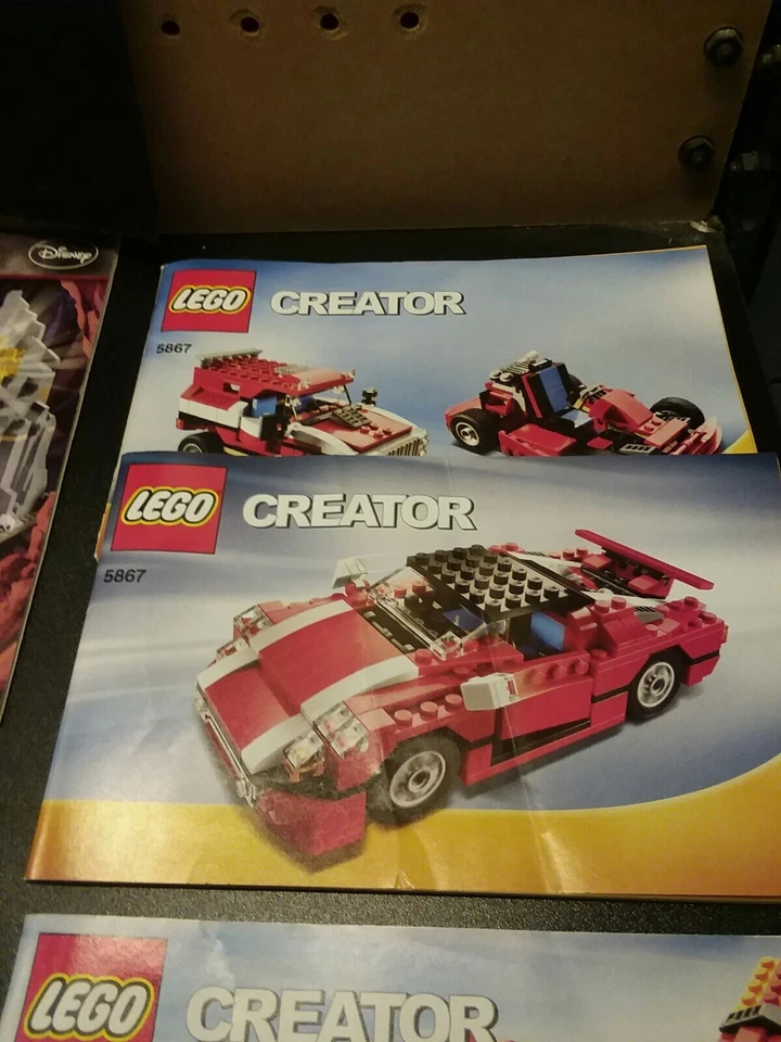 Lego creator city Atlantis ninjago Instructions No Blocks Manuals Only Lot  9 U1 - Image 3 of 4