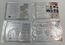 Creative Memories Seasonal And Decorative Sticker Sets Lot of 33 Sheets