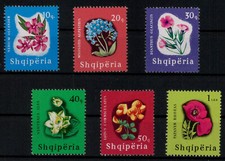 Albania; rośliny kwiatowe 1965 kpl. **