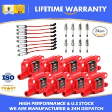 For 8Pack UF413 Ignition Coil&41-962 Spark Plug&9748UU Wire Set Chevrolet GMC US