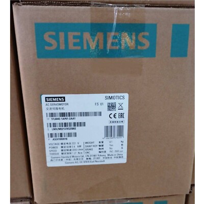 1FL6042-1AF61-2AA1 New Sealed Siemens SIMOTICS S-1FL6 MOTOR 1FL6042-1AF61-2AA1