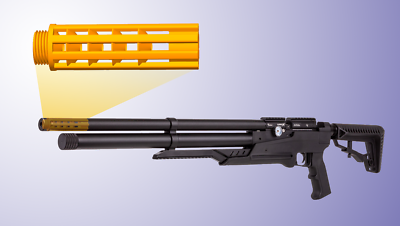 Custom Monocore Baffle for Air Venturi Avenge-X Air Rifles AvengeX