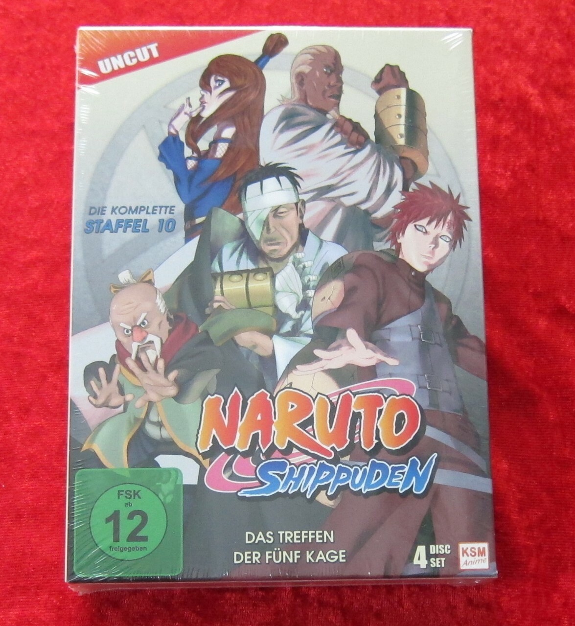 Naruto Shippuden, Staffel 10: Das Treffen der fünf Kage (Episoden 417-442, uncut) [4 DVDs] - Bild 2