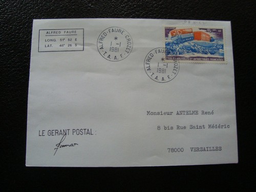 TAAF - enveloppe 1/1/1981 (CY20) - Picture 1 of 2