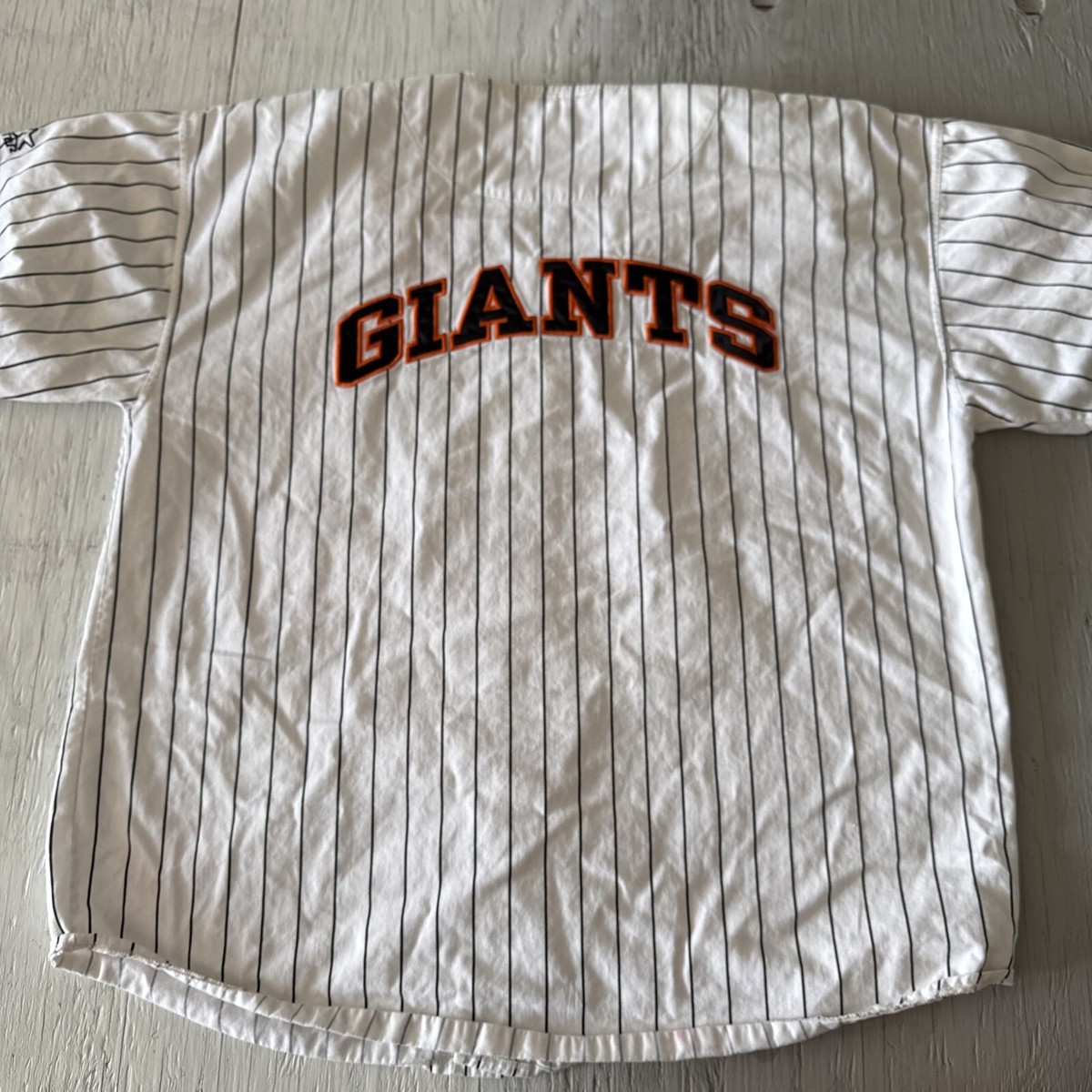 Vintage 90s Starter MLB SF San Francisco Giants Pinstripe