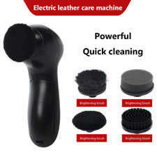 Handheld Automatic Shoe Brush Battery Powered Electric Leather Care Kit Replacea