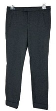 ATM Anthony Thomas Melillo Cuffed Ponte Classic Pant Charcoal Size 0
