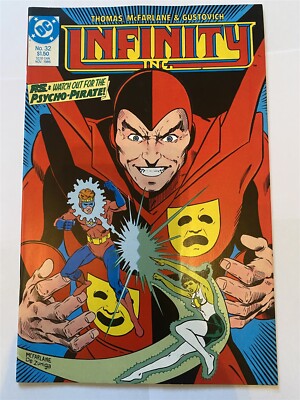 Infinity INC #32 Todd McFarlane DC Comics 1986 Sehr guter Zustand/nm