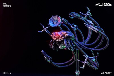 PCTOYS PC027 1/12 Mechanical Octopus Movable Illuminated