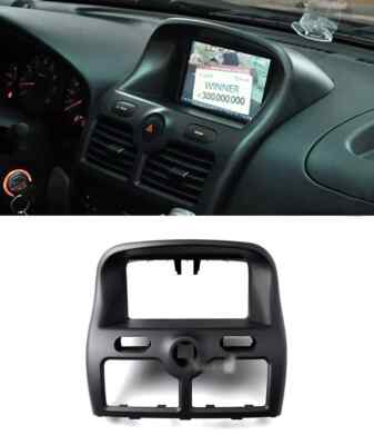 7'' 8'' Center Fascia Integrated Black 4p 1Set (Fits: Renault Fluence : SM3)