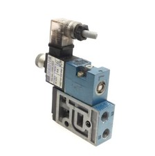 Mac Valves 45A-MAJ-DDAJ-4KD Solenoid Valve 1/8in NPT, 4/2-Way, 24VDC Coil