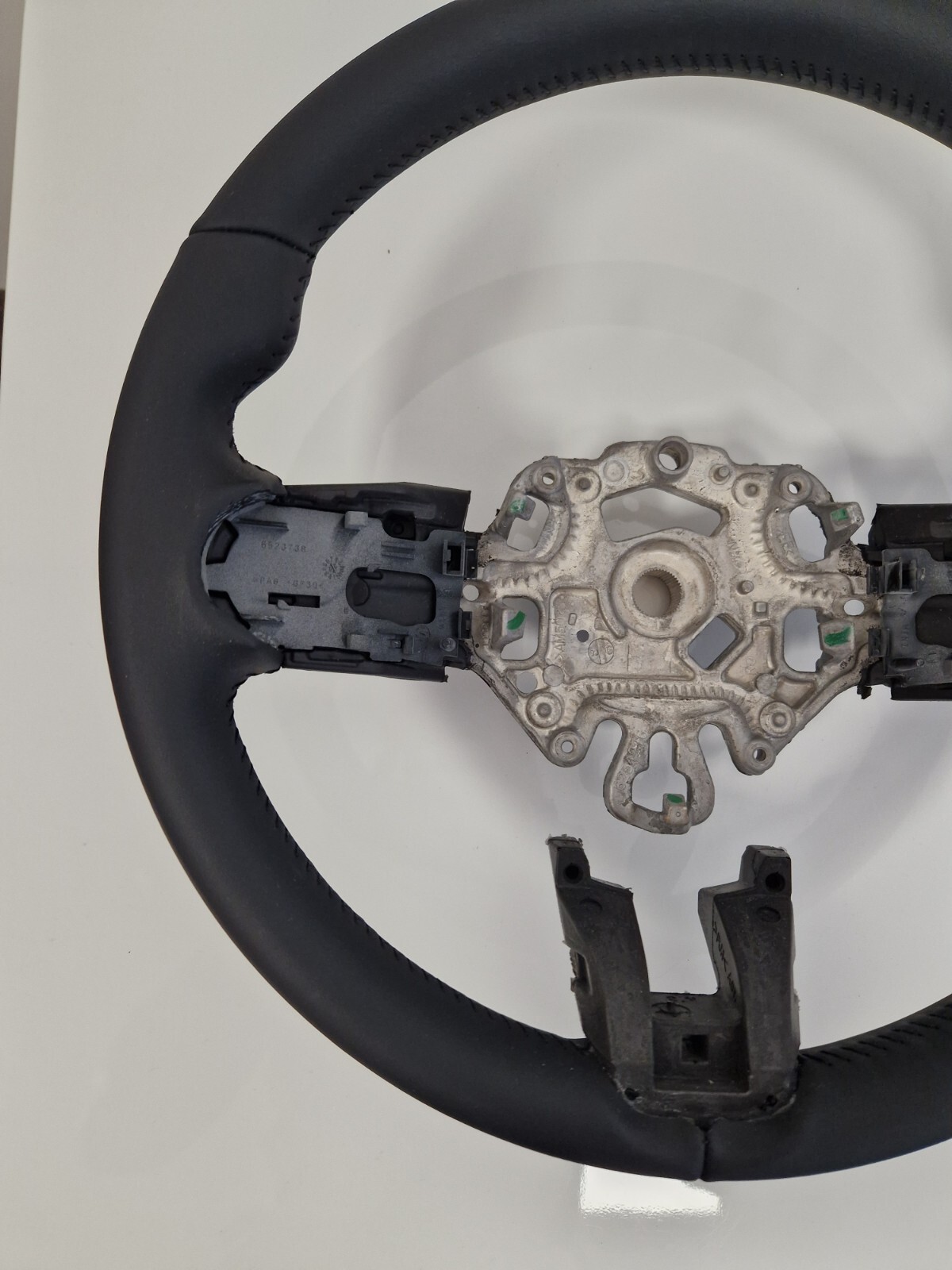 2014-2017 MINI Cooper F55 Black Leather 3-spoke Multifunction  