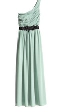 H&M Formal Green One Shoulder Women Dress Size 4