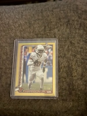 2025 Topps Chrome - Marvin Harrison Jr. #1 Gold Refractor 17/50