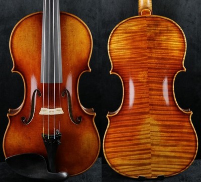 Solo Level Sound after Guarneri del Gesu 1743 Cannone Violin Made by Luo Jia Bin