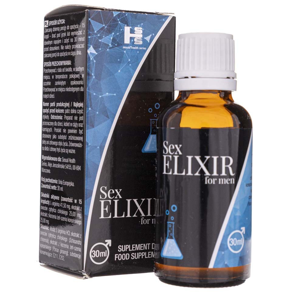 Mouche espagnole aphrodisiaque SHS Sex Elixir pour hommes flacon de 30 ml