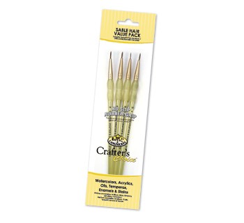 Royal & Langnickel : Sable Hair Detail Liner Brush Set