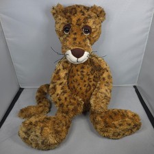 RARE Jellycat - Leonard Leopard - Large Plush Soft Toy Beanie Teddy 16" Leopard