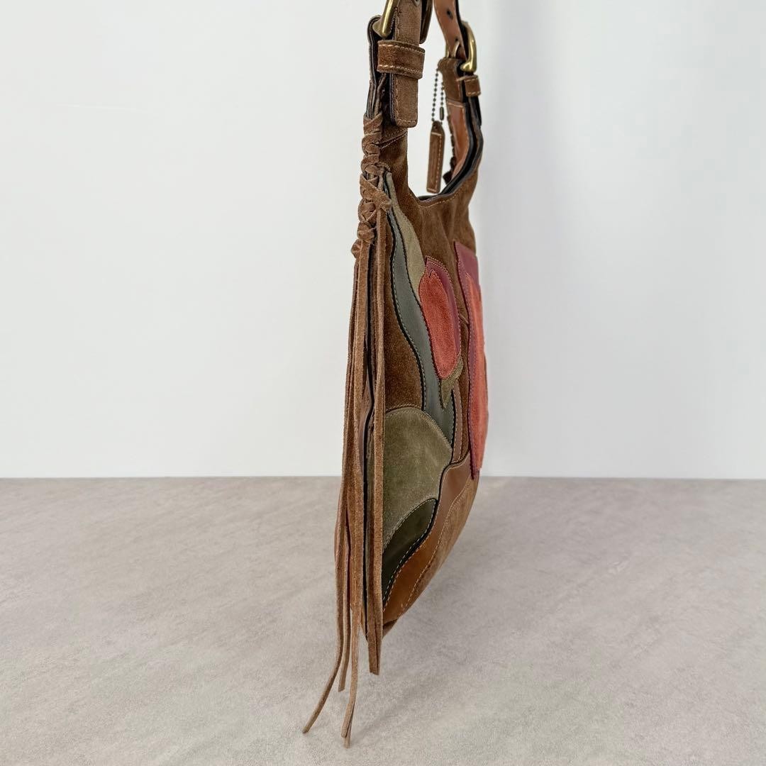 Coach Patchwork Shoulder Bag Model Number 9257 Su… - image 16