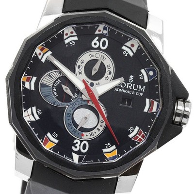 CORUM Admirals Cup Mare 48 01.0005 Black Dial Automatic Men's Watch_942556