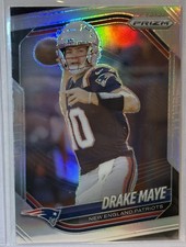 🔥 🏈 🇺🇸 DRAKE MAYE 2025 Prizm #165 SILVER PRIZM New England Patriots 💥 