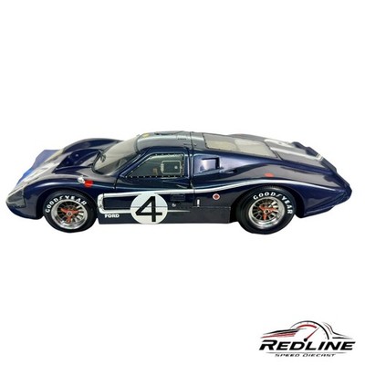 🏁Exoto Racing Legends Dark Blue 1967 Ford GT40 MK IV Le Mans #4