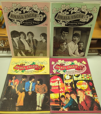 Small Faces: The Darlings of Wapping Wharf Fanzine Lot of 4 1998-2000