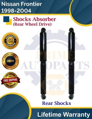 Premium OE Rear Shocks For 1998-2004 Nissan Frontier 2WD 9yr Warranty
