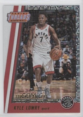2017-18 Panini Threads Gold Dazzle 7/10 Kyle Lowry #3 07va