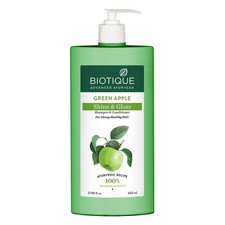 Biotique Green Apple Shine  Gloss Shampoo  Conditioner  Smooth  Shiny Hair 