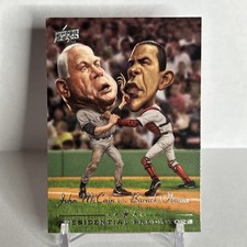 2008 Upper Deck - Presidential Predictors Runningmates Barack Obama, John McCain