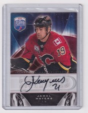 2009-10 Upper Deck Be A Player Signatures Jamal Mayers Auto Calgary Flames #S-JM