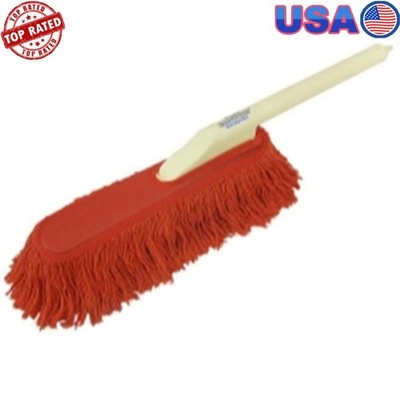 26'' Car Duster Plastic Handle Wax Treated Cotton Scratch Free Cleaning Tool New