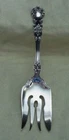 GORHAM STERLING SILVER *BUTTERCUP* SERVING/MEAT FORK*APPROX. 8 2/8 IN. PAT. 1900