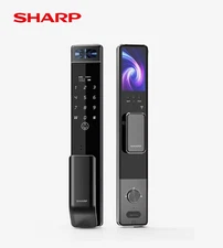 SHARP [S5-FV] Digital Door Lock Japanese High-Tech Facial Palm Vein Recognition