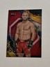 2024 Topps UFC Finest Mateusz Rebecki RC Red Shimmer Refractor Rookie Card #138