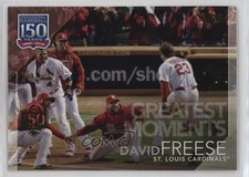 2019 Topps Greatest Moments 150th Anniversary 122/150 David Freese #GM-25 i4v