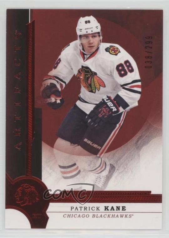 2016-17 Upper Deck Artifacts Stars Ruby 38/299 Patrick Kane #101 2vh